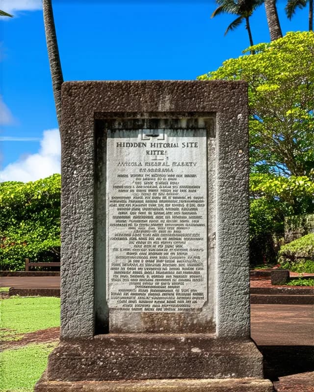 Discover Hidden Historical Sites in Waikiki