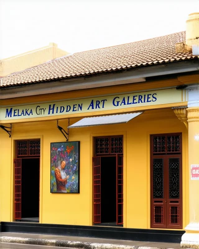 10 Melaka City Hidden Art Galleries You Must Visit
