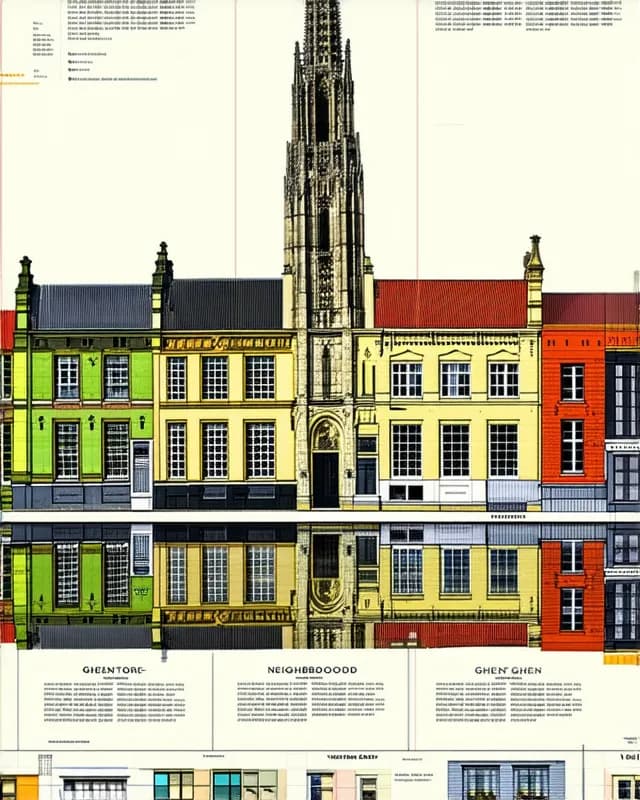 Discover Unexplored Neighborhoods of Ghent