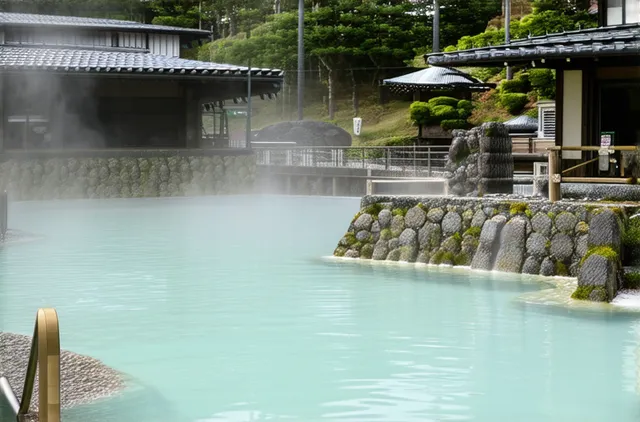 Beppu hidden hot springs