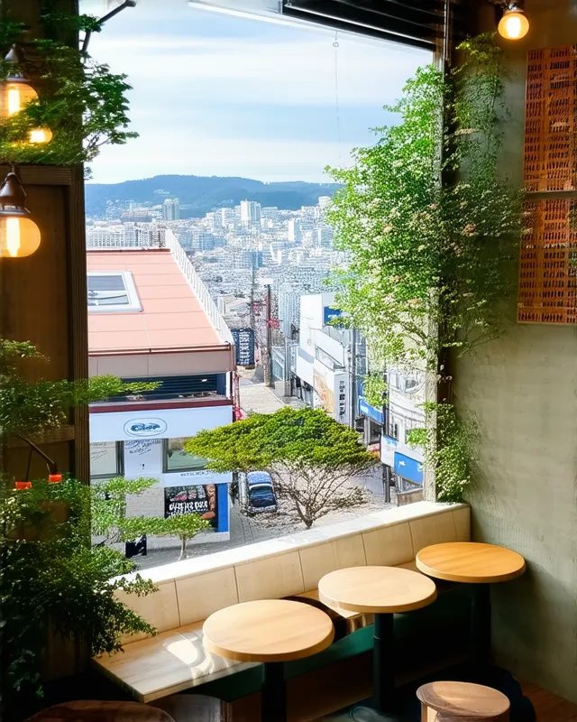 Busan hidden cafes