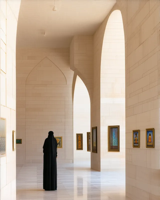 Doha hidden art galleries