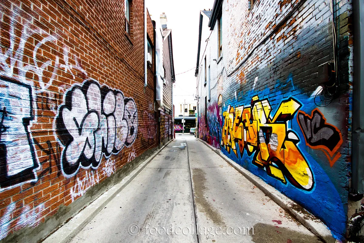 7. Graffiti Alley