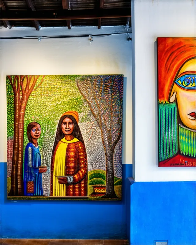 Hidden art galleries in Guatemala City