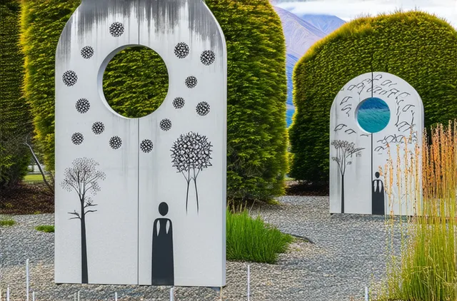 Hidden art installations in Wanaka