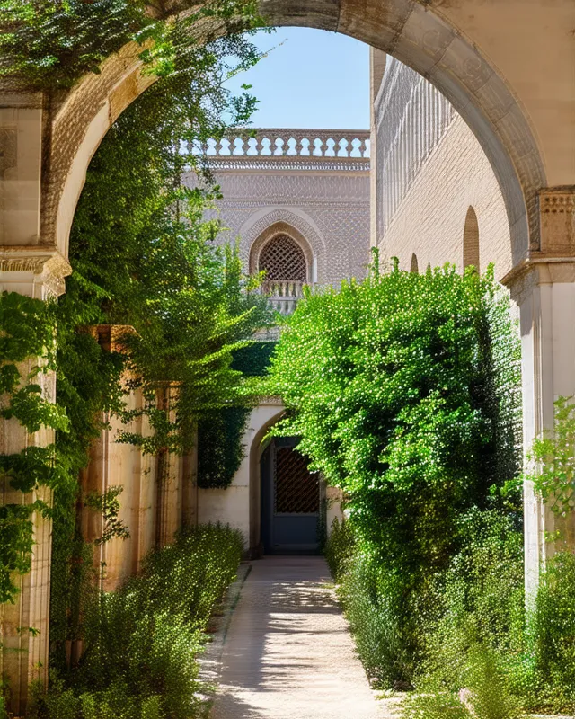 Hidden gardens in Tunis