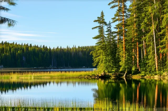 Hidden lakes around Tampere