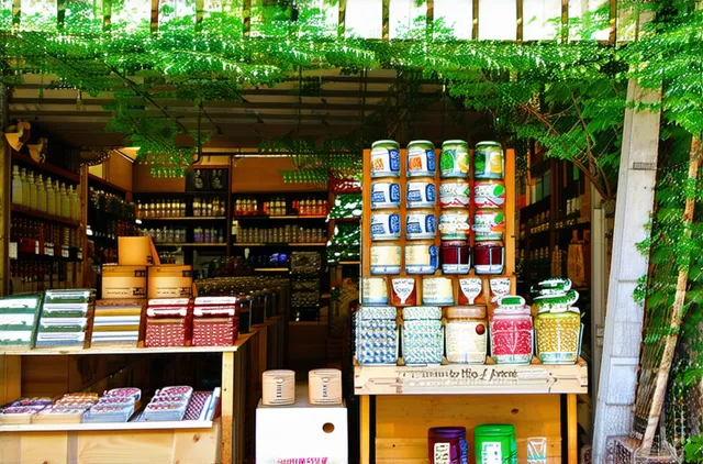 Hidden markets and shops in Arles
