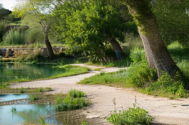 Hidden natural areas in Arles