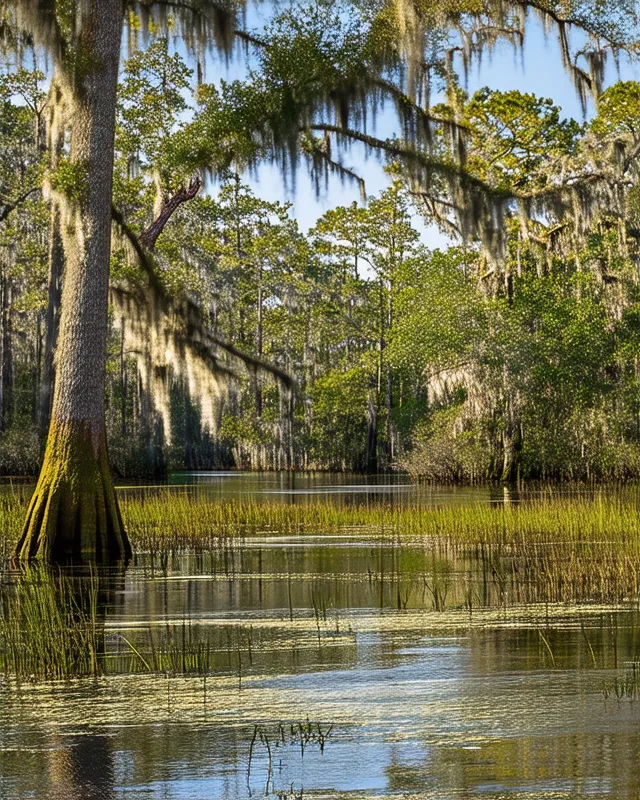 Hidden natural areas in Savannah