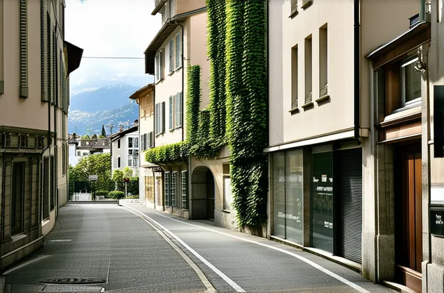 Hidden streets of Lausanne