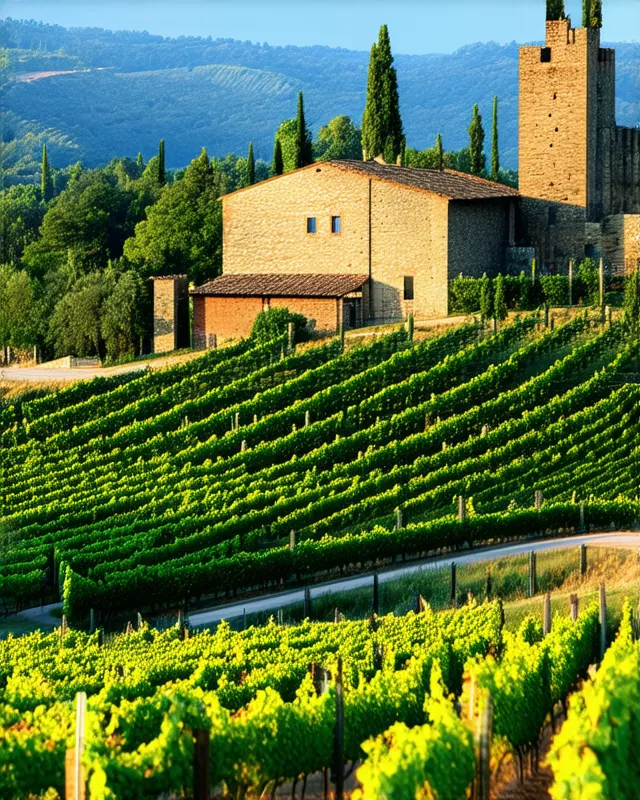 Hidden wineries near Siena