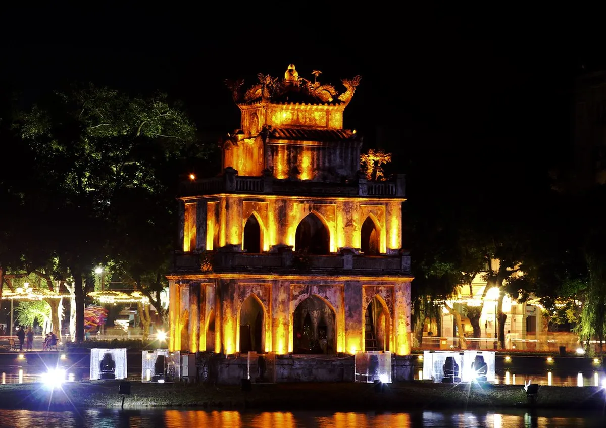 2. Hoan Kiem Lake at Dawn