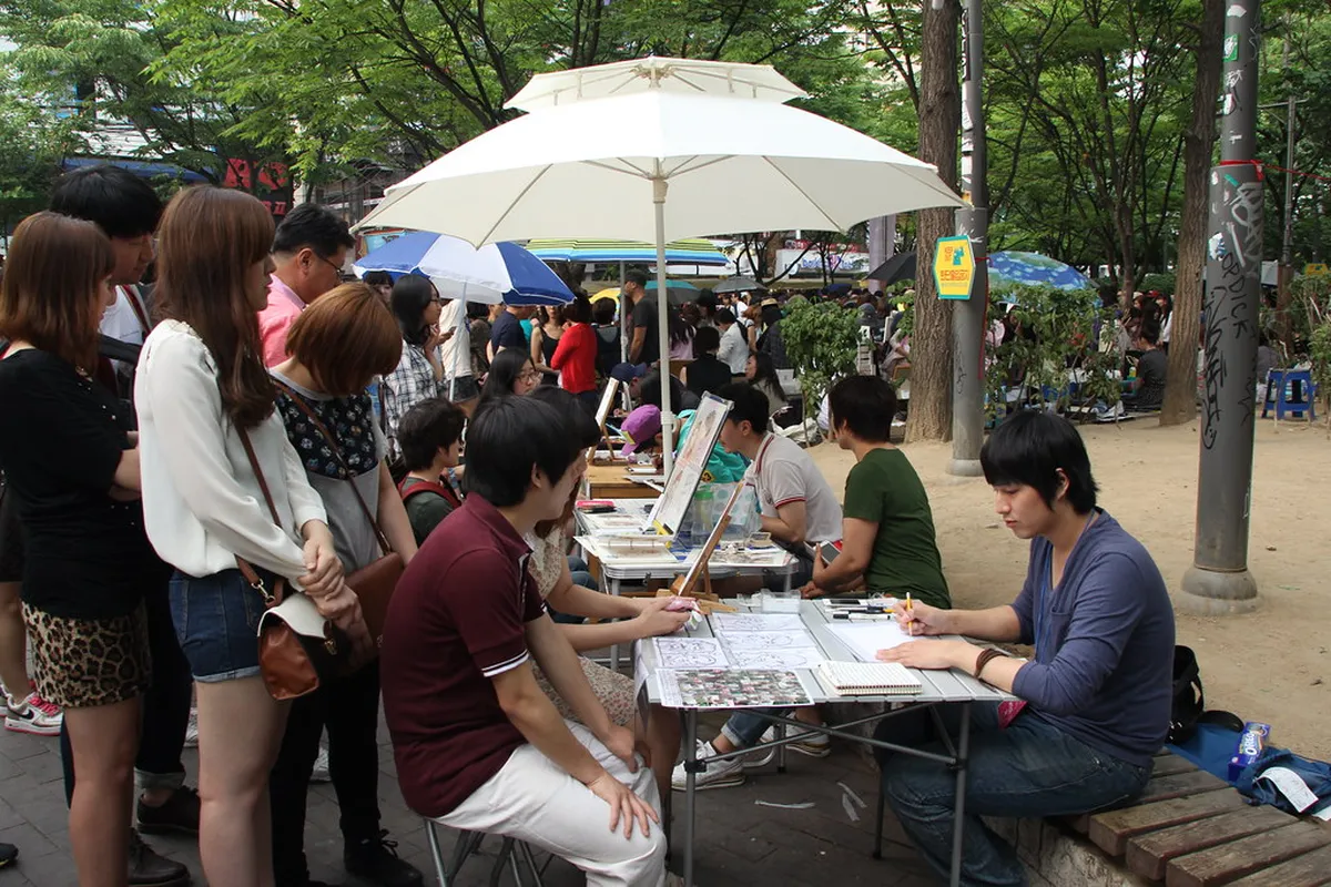 6. Hongdae Free Market