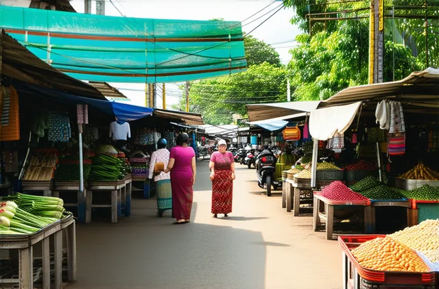 Kanchanaburi local markets