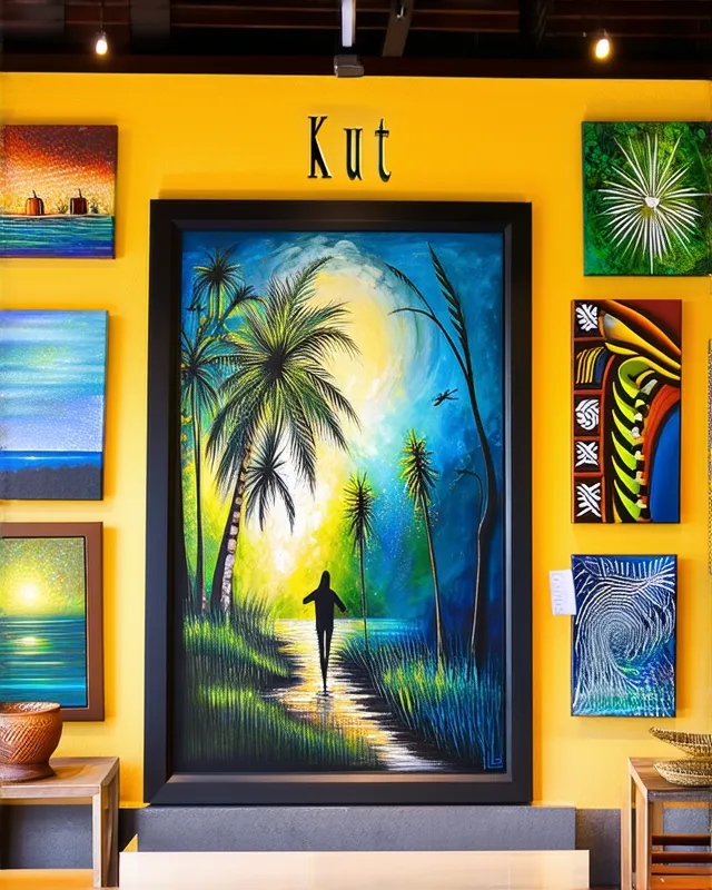 Kuta local art galleries