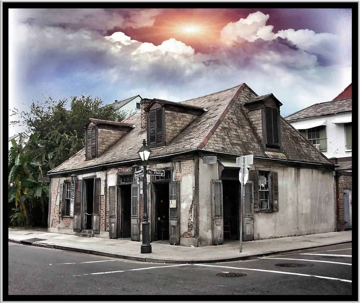 6. Lafitte’s Blacksmith Shop Bar