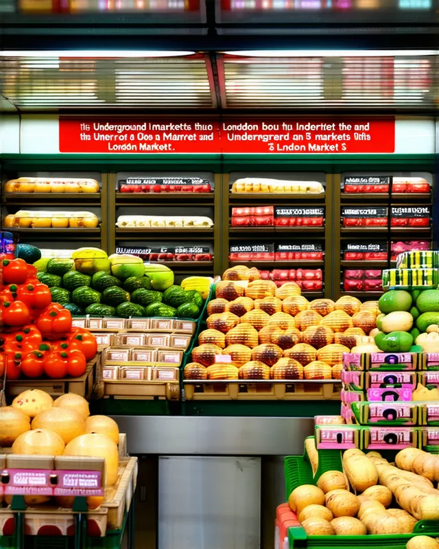 London underground markets