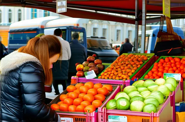 Minsk local markets