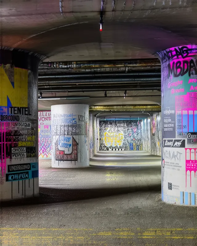 Montréal underground art scene