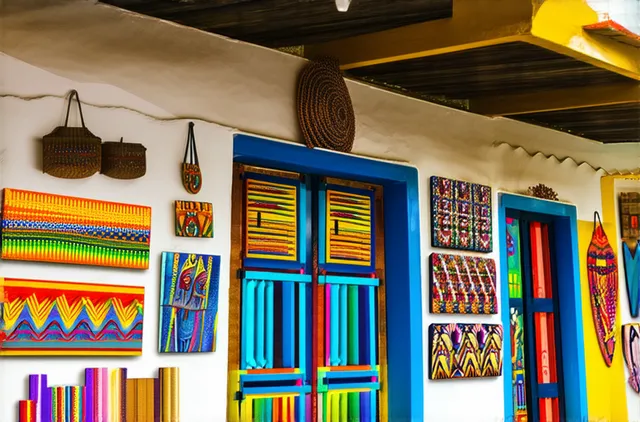 Puerto Escondido art and craft shops