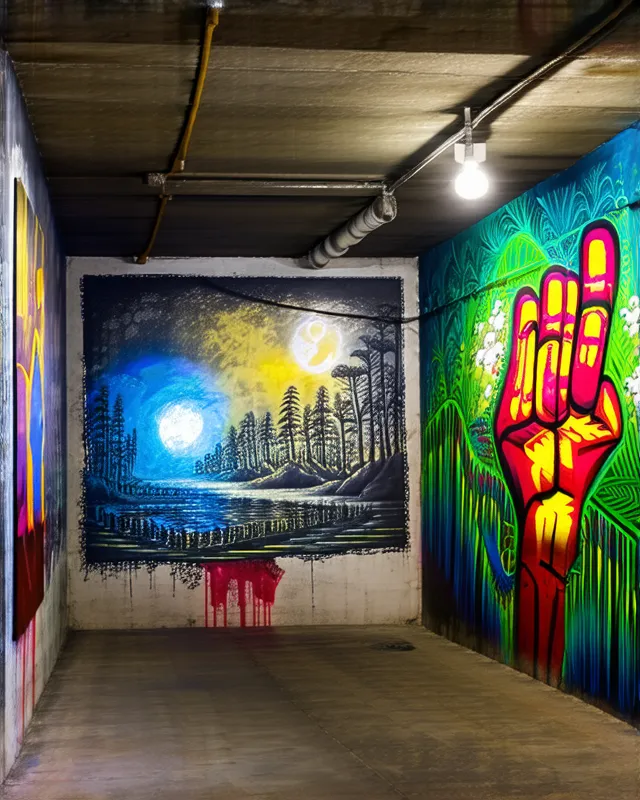 San Salvador underground arts scene