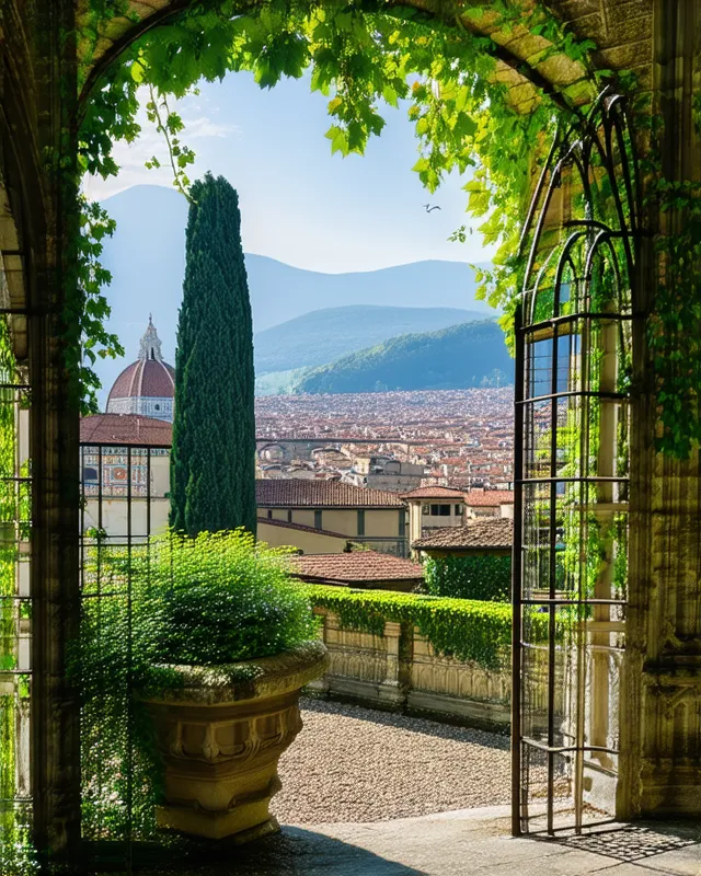 Secret gardens in Florence