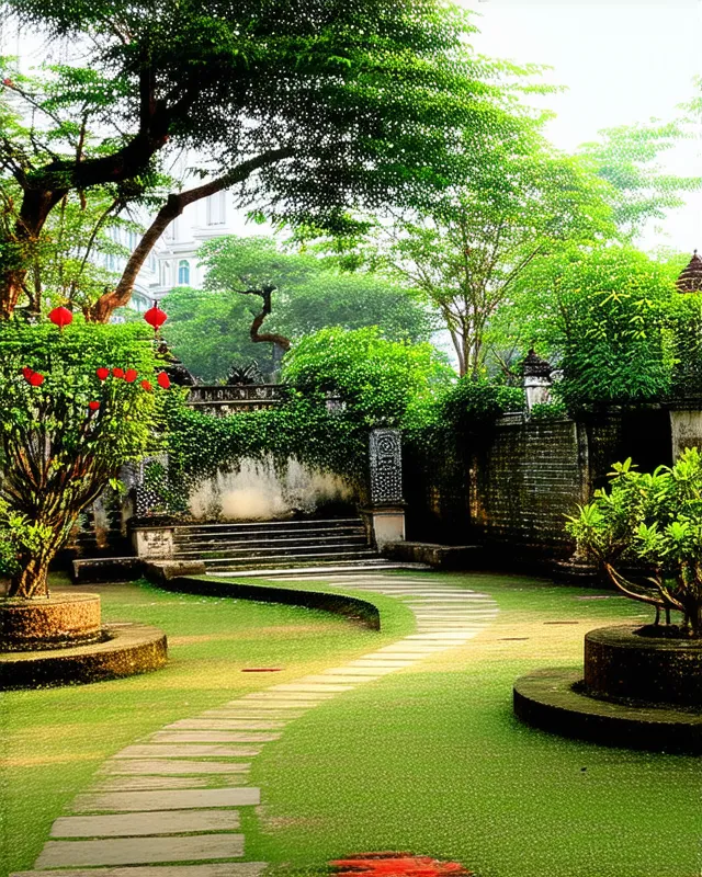 Secret gardens in Hanoi