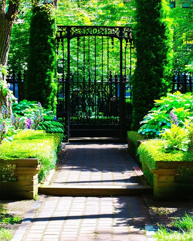 Secret gardens in New York City