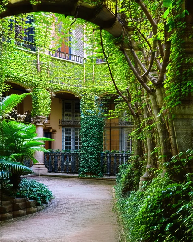 Secret gardens of Barcelona