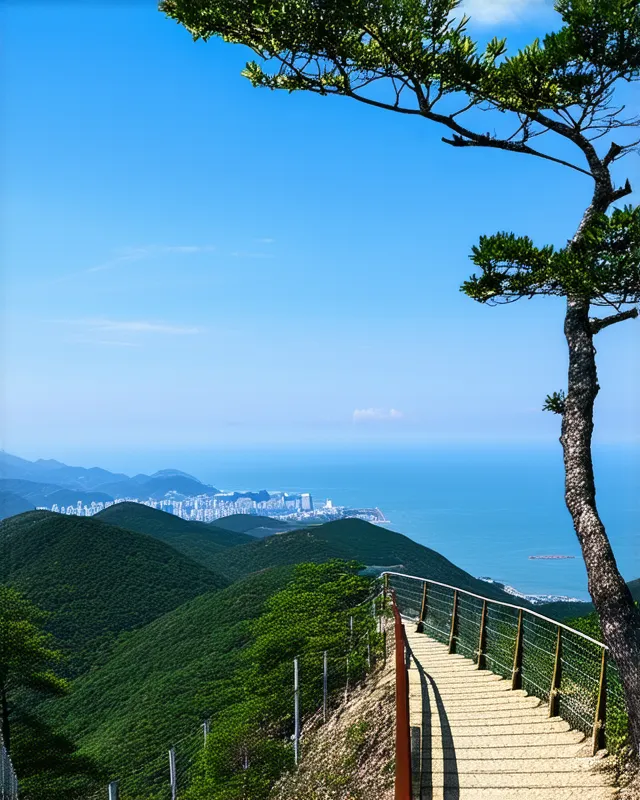 Secret hiking trails in Busan