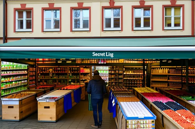 Secret markets in Leipzig