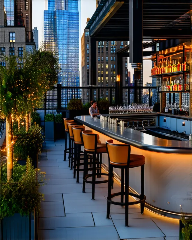 Secret rooftop bars in New York City