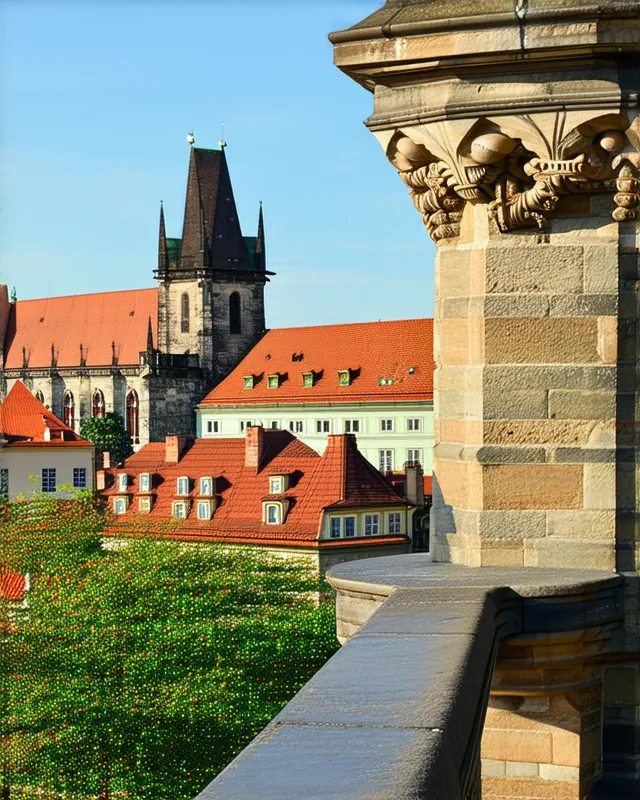 Secret viewpoints in Prague
