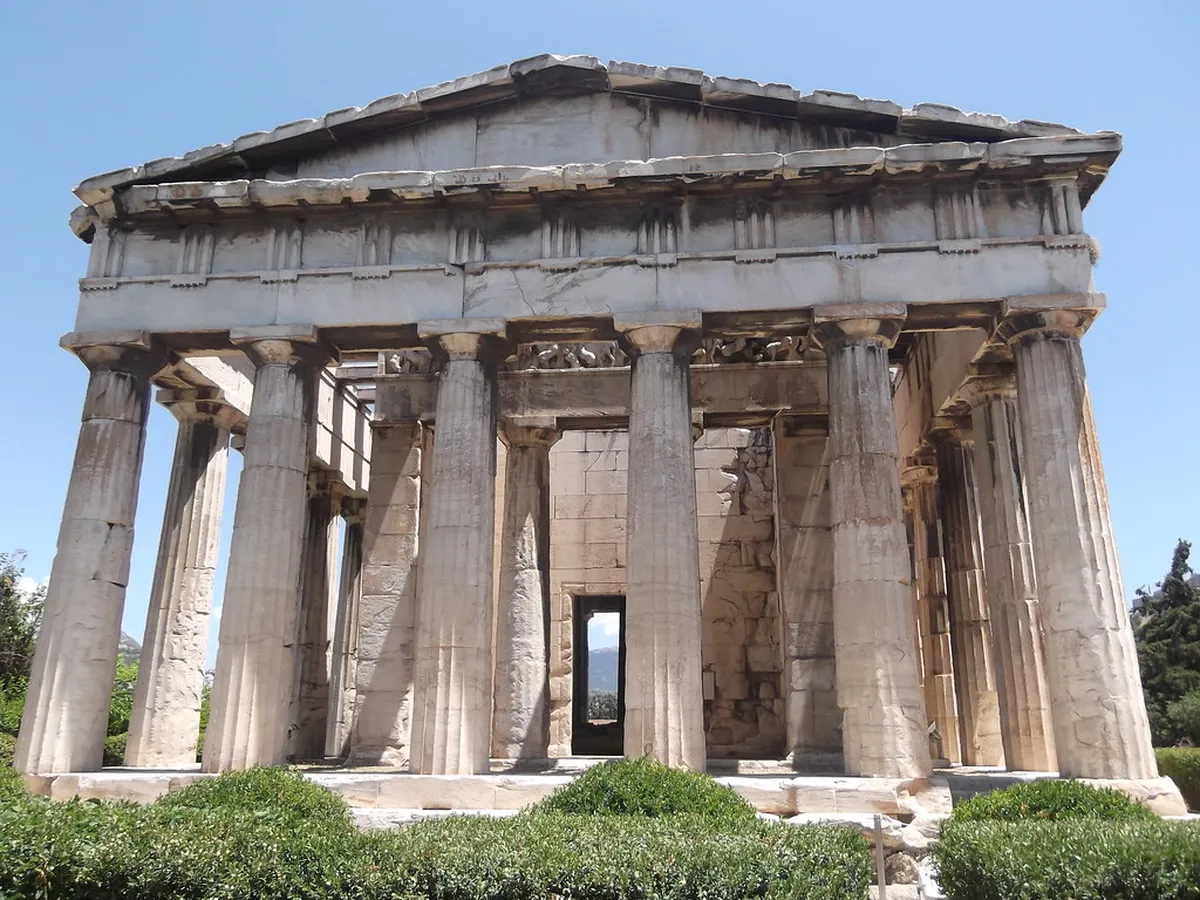 1. The ancient Agora of Athens