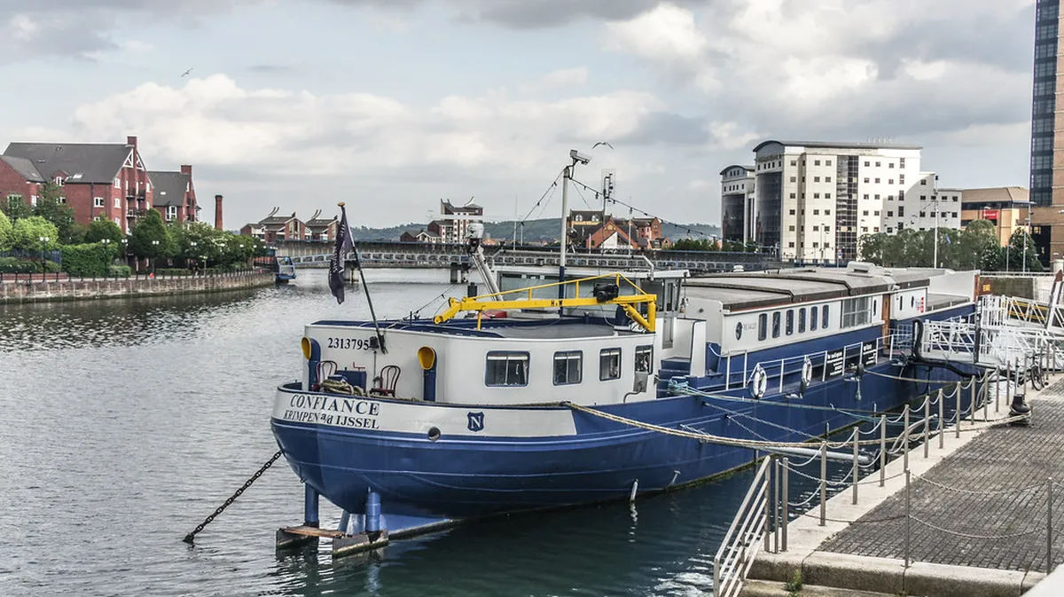 10. The Belfast Barge