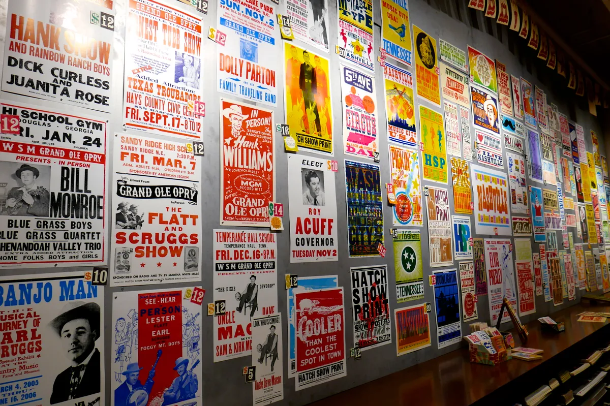 5. The Country Music Hall of Fame’s Hatch Show Print