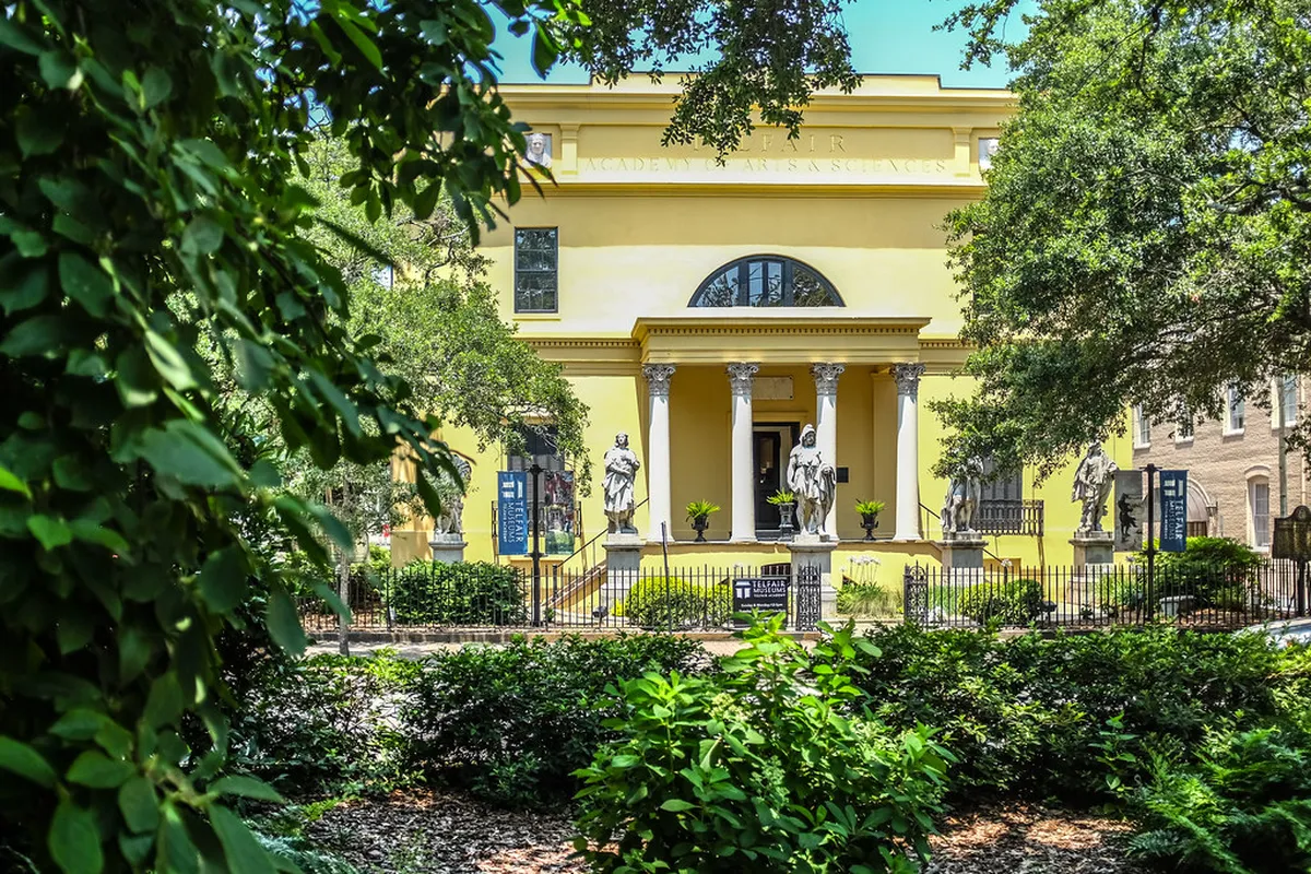 8. The Garden at the Telfair Academy