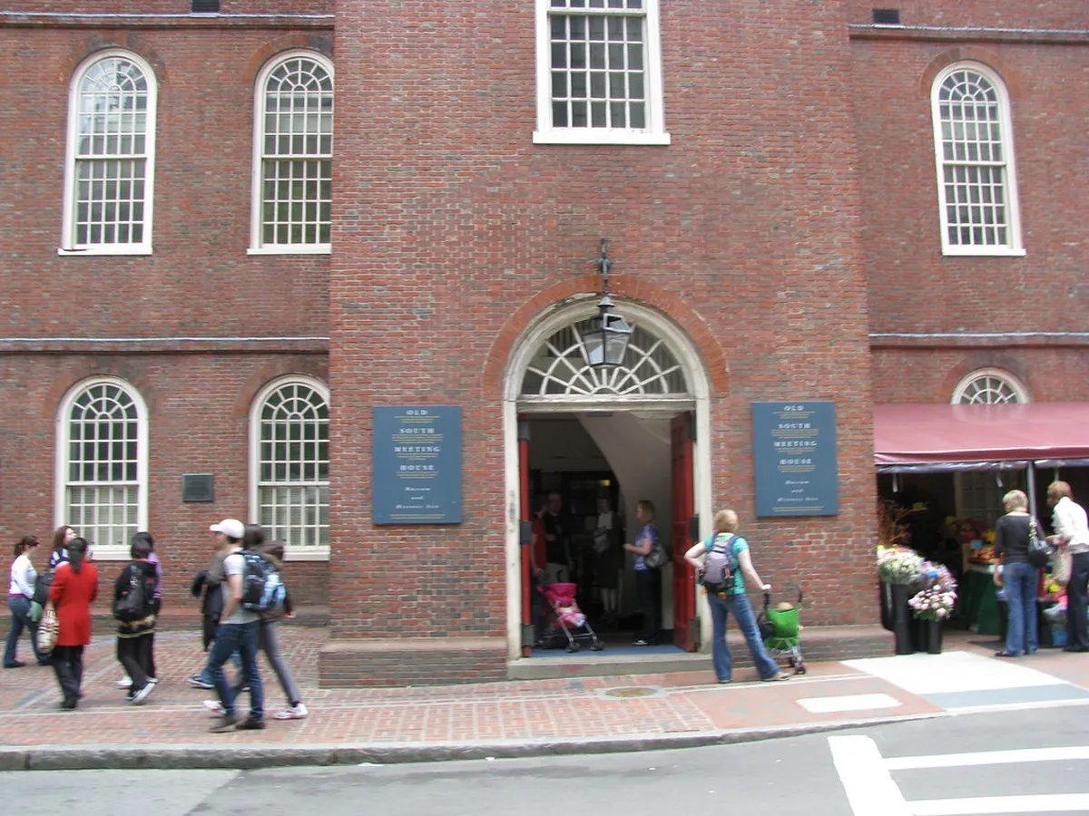 7. The Old South Meeting House