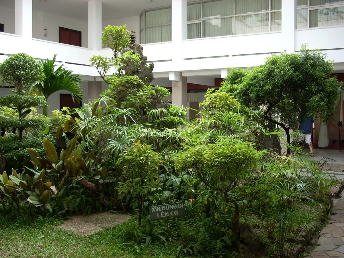16. The Reunification Palace gardens