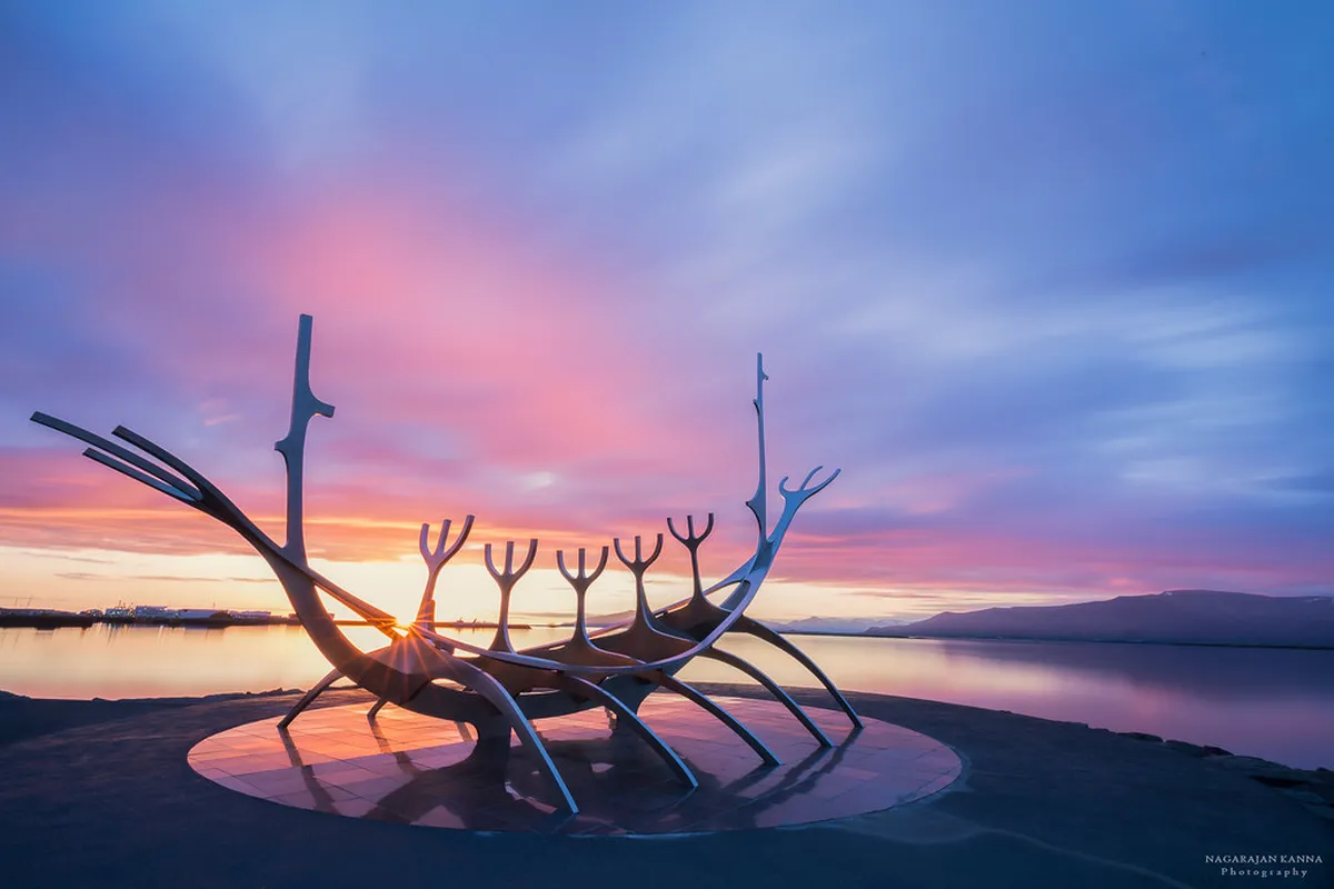 6. The Sun Voyager Sculpture