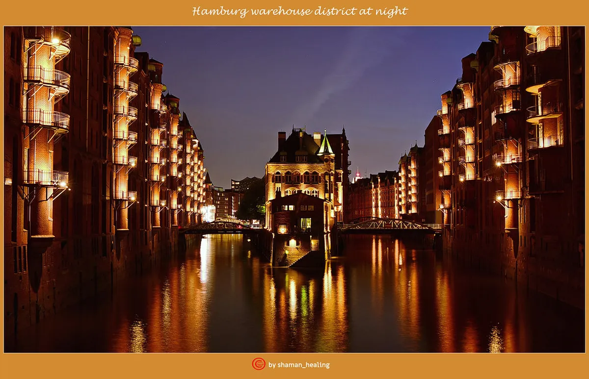 7. The Warehouse District (Speicherstadt)