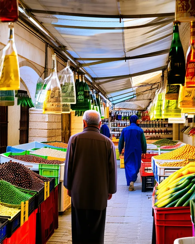 Tunis hidden markets