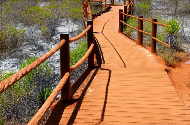 Unexplored hiking trails near Broome
