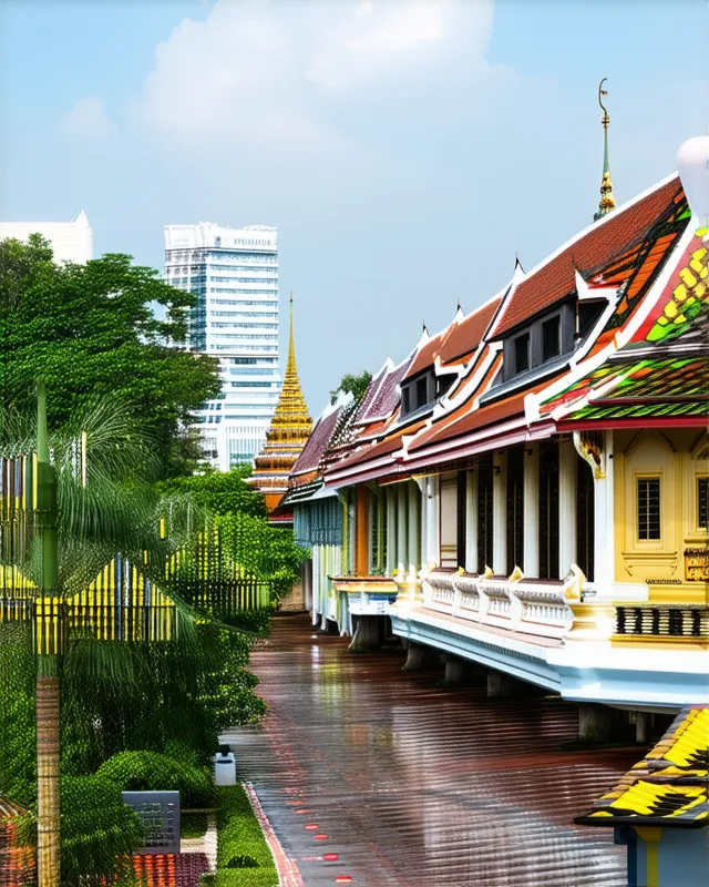 Unexplored neighborhoods of Bangkok