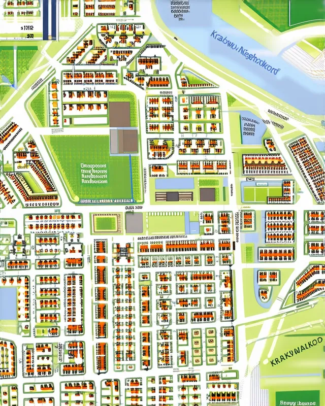 Unexplored neighborhoods of Kraków