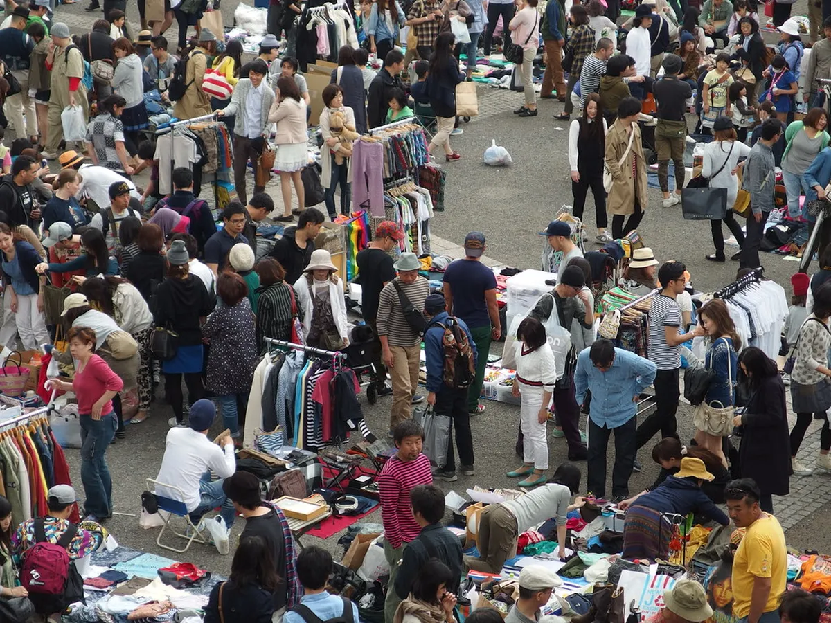 8. Yoyogi Park Flea Market